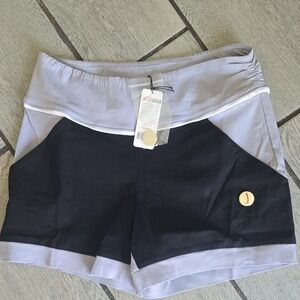 SwingDish Black & Gray Golf /‎ Tennis Shorts — Size M (NWT)
